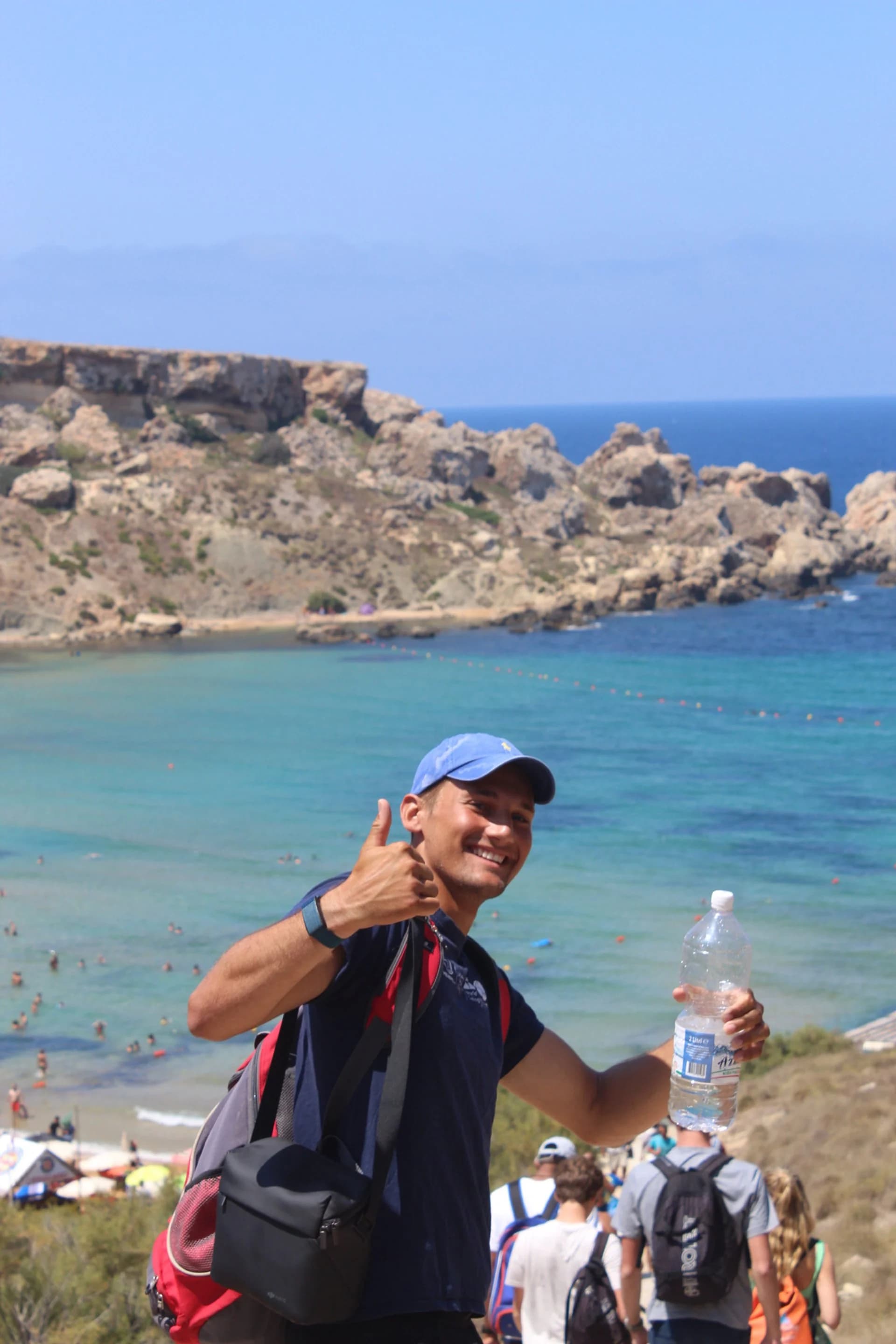 James in Malta — the Mediterranean training base